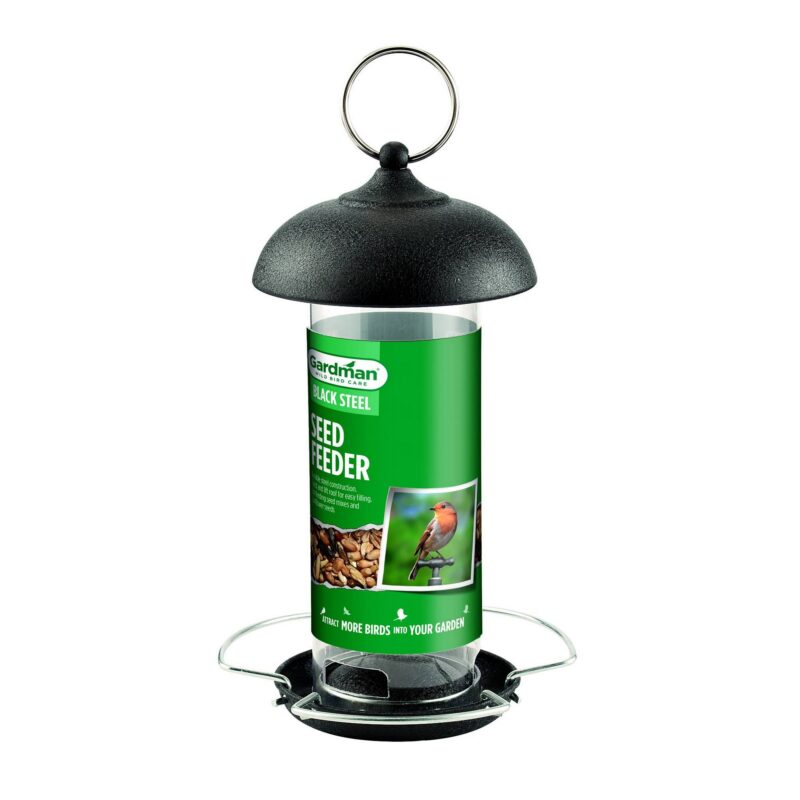 Gardman Black Steel Seed Feeder