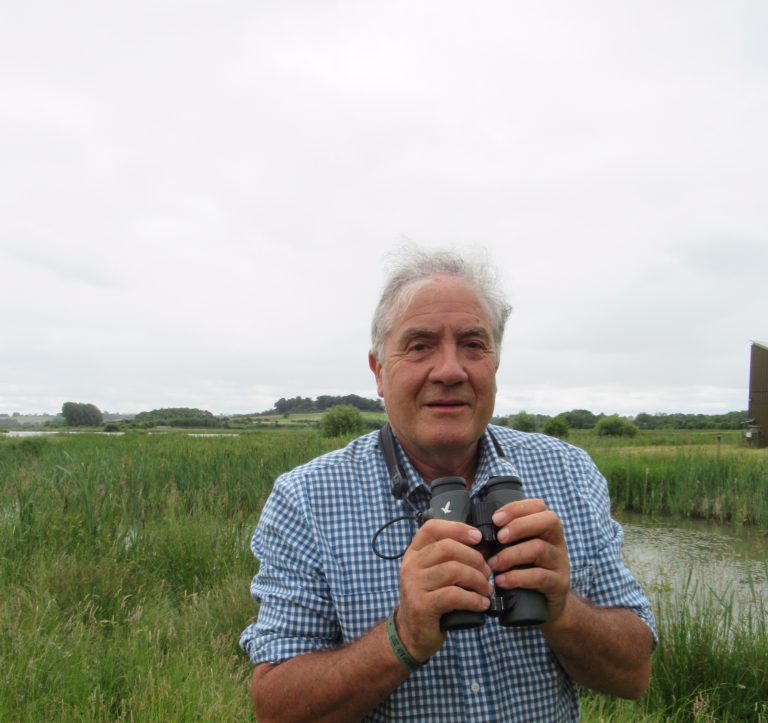 Tim Appleton at the Rutland Water Nature Reserve