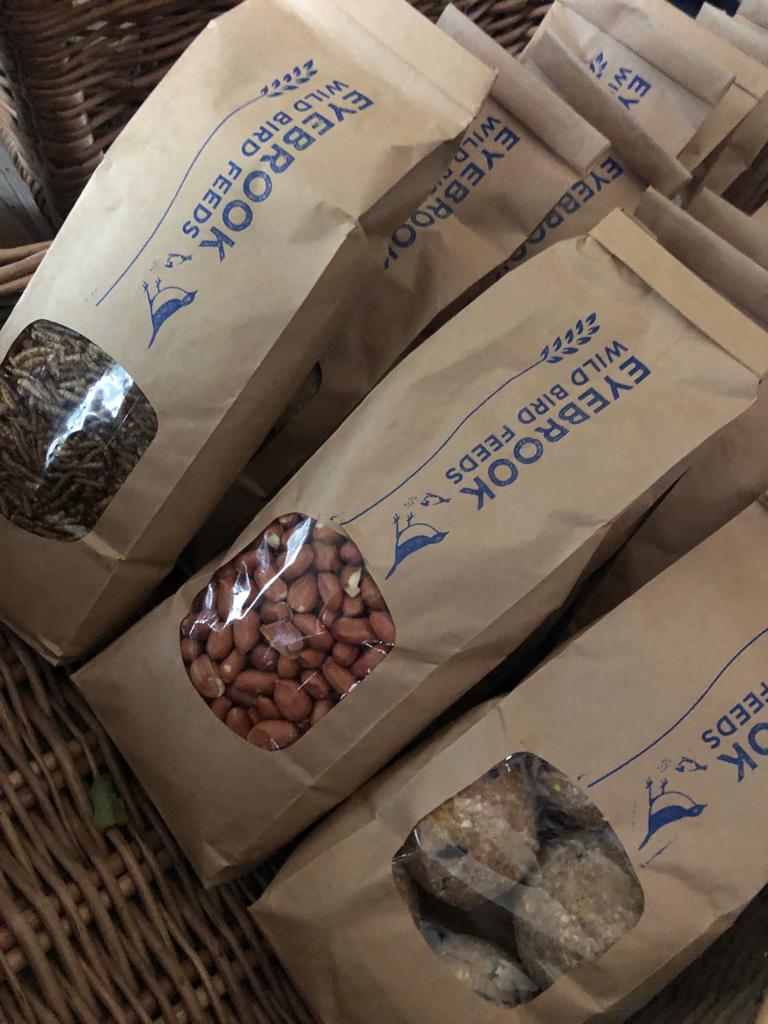 A selection of Samples available from Eyebrook Wild Bird Feeds