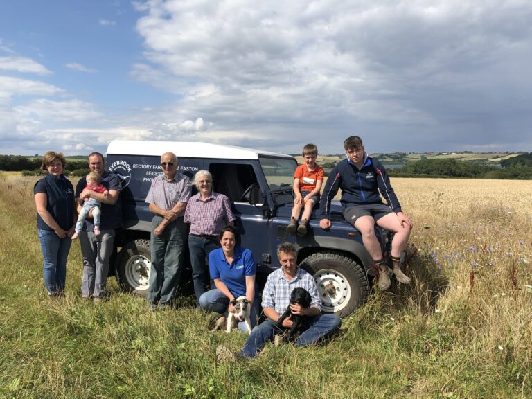Eyebrook Team with Landrover