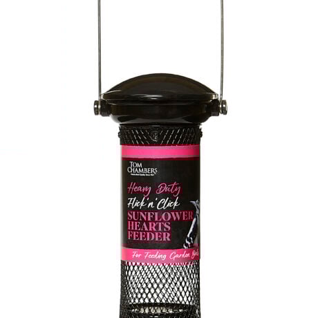 Tom Chambers Heavy Duty Flick n Click Sunflower Heart Feeder